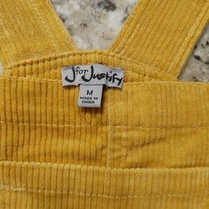 Corduroy Overall Dress